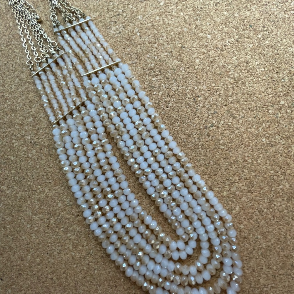 Multi Row necklack - Picture 2 of 3